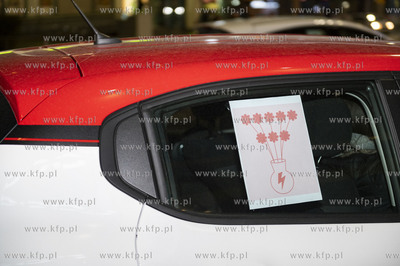 Gdynia. Protest samochodowy wobec kontrowersyjnego...