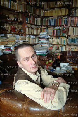 Andrzej Waskiewicz - poeta z Gdanska. 27.09.2002 fot....