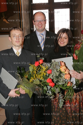 Gdansk, Ratusz Glownomiejski. Nagrody im. Jana Heweliusza...