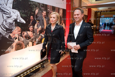 Pierwszy oficjalny polski pokaz filmu Andrzeja Wajdy...