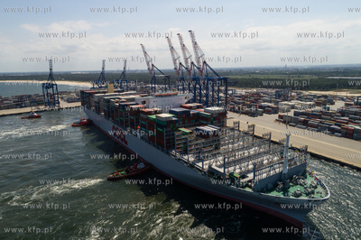 Do DCT Gdańsk zawinął największy kontenerowiec...