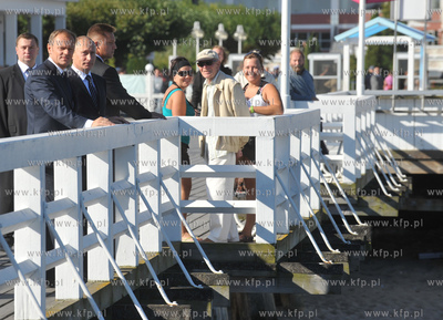 Wizyta Premiera Rosji, Wladimira Putina w Gdansku z...