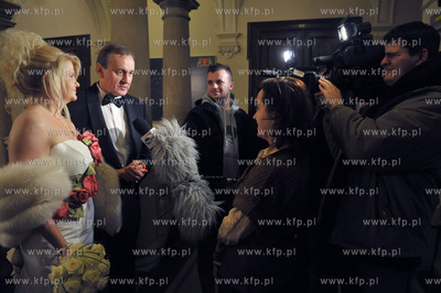 Ostatni slub w roku w gdanskim Urzedzie Stanu Cywilnego...