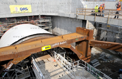 Gdansk. Wisloujscie. Zmontowana, przygotowana do pracy...