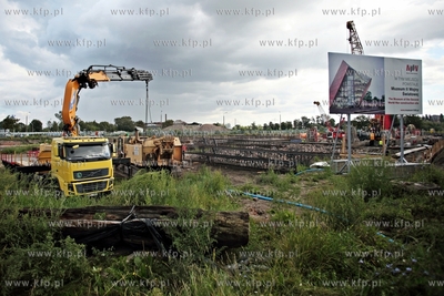 Gdansk. Ruszyla budowa Muzeum II Wojny Swiatowej. 
23.08.2012
fot....