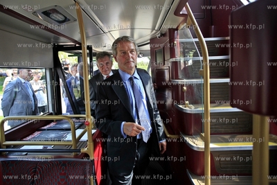 Gdynia. Skwer Kosciuszki. Inauguracja trasy nowoczesnej...