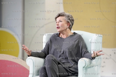 38 Gdynia Festiwal Filmowy. Studio stacji telewizyjnej...