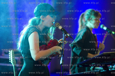 Gdynia. Festiwal Filmowy w Gdyni. Koncert zespołu...