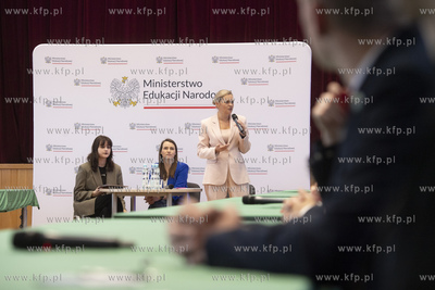 Przedstawiciele pomorskich szkół ponadpodstawowych...