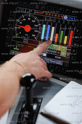 Gdansk. Bocznica Kolejowa Lotos.Lokomotywa Dragon,...