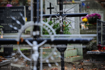 Gdansk. Cmentarz Srebrzysko.
28.10.2011
fot. Mateusz...