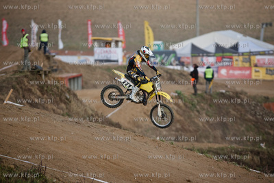 Gdansk. Tor motocrossowy przy ul. Starogardzkiej. Zawody...