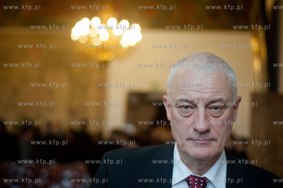 Gdansk. Ratusz Glownego Miasta. Uroczystosc wreczenia...