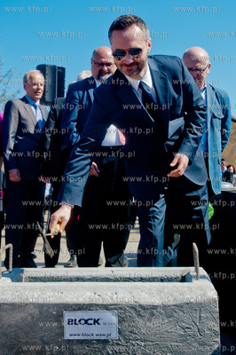 Gdansk. Batycki Kampusu Uniwersytetu Gdanskiego. Uroczystosc...