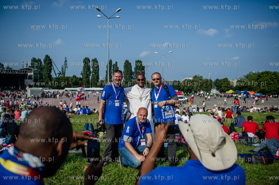 Gdańsk. Plac Zebrań Ludowych. Światowe Dni Młodzieży...