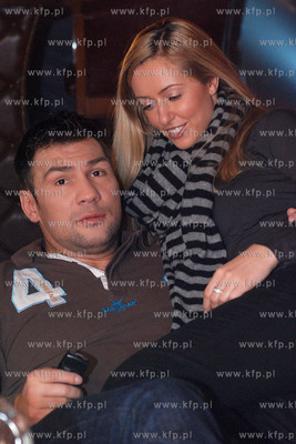 Rumia. W hotelu Faltom Dariusz Michalczewski kreci...