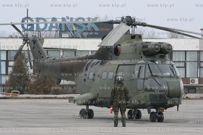 Gdansk , Rebiechowo Nz.Westland Puma HC.1 Royal Air...