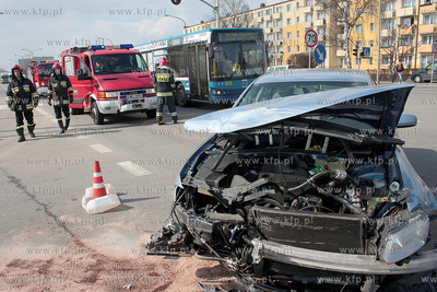 Wejherowo. Groznie wygladajacy wypadek drogowy na drodze...