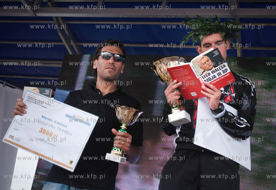 Pierwszy Maraton Sierpniowy w Gdansku Nz. Zwyciescy...