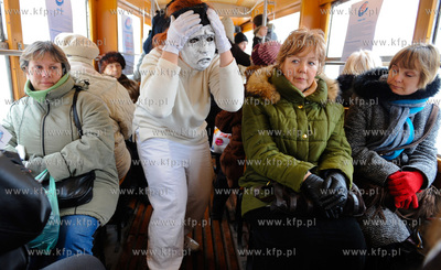 Gdansk. Zabytkowy tramwaj Konstal N z 1952. IV Edycja...