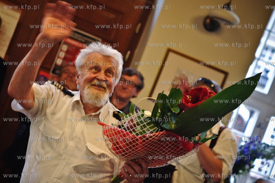 Jubileuszowe spotkanie z Andrzejem Perepeczko w Filii...