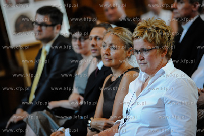 Gdansk. Dwor Artusa. Uroczystosc 65 lecia Radia Gdansk...