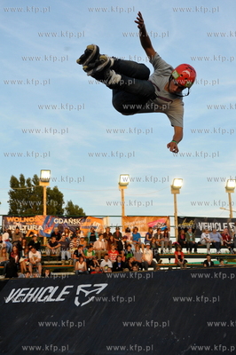Gdansk. Plac Zebran Ludowych. Festiwal Sportow Ekstremalnych...