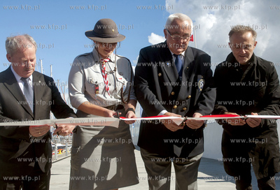 Gdynia. Uroczyste otwarcie Alei Zeglarstwa Polskiego...