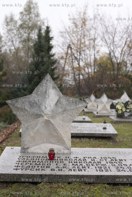 Cmentarz Zołnierzy Radzieckich przy ulicy Zastawnej...