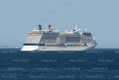 Gdynia. Wycieczkowiec Celebrity Eclipse w Gdyni. 18.06.2014...