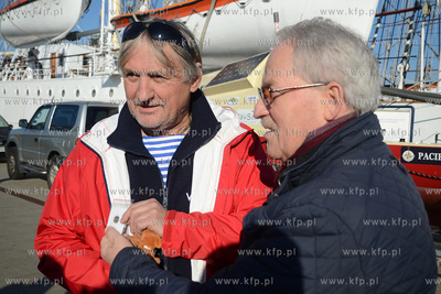 Romuald Koperski , trojmiejski podroznik tuz przed...