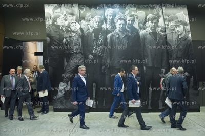 Gdansk Europejskie Centrum Solidarnosci ECS Spotkanie...
