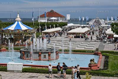 Sopot. Skwer Kuracyjny k. Molo. Festiwal Rękodzieła...