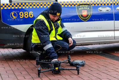 Funkcjonariusz Straży Miejskiej w Pruszczu Gdańskim...