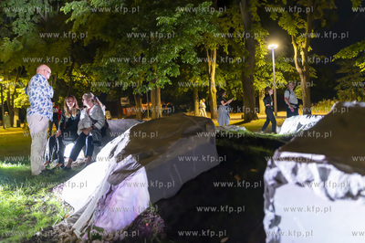 Sopot, Park Północny. Odsłonięcie rzeźby Andriusa...