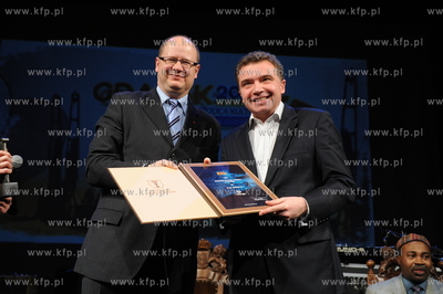 Gdansk, uroczystosc wreczenia Nagrod Miasta Gdanska...