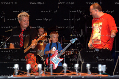 Koncert BIG CYC na Placu Zebran Ludowych w Gdansku....