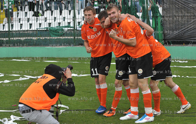 Mecz pilkarski ekstraklasy Lechia Gdansk - Zaglebie...