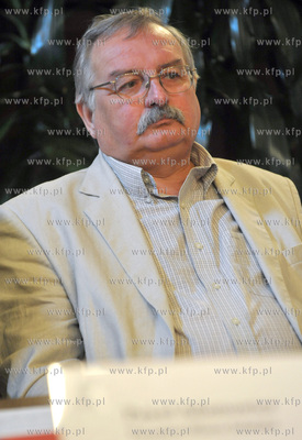 Gdansk - Nowy Ratusz . Konferencja prasowa poswiecona...