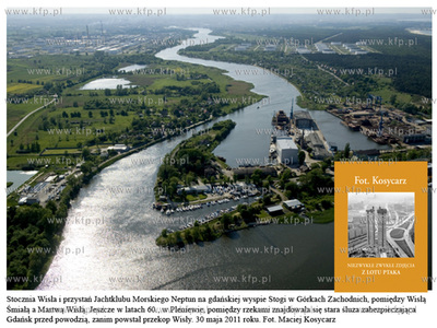 Stocznia Wisła i przystań Jachtklubu Morskiego Neptun...