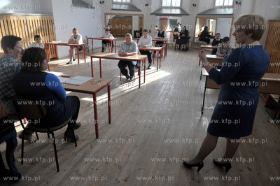 Gdansk.Szkola Podstawowa nr 50. Ogolnopolski test sprawdzajacy...