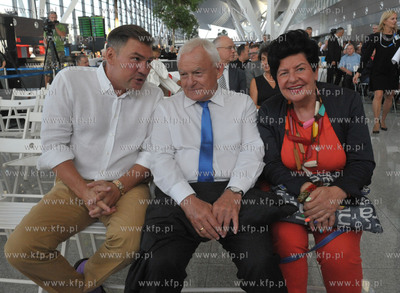 Uroczyste otwarcie drugiej czesci terminalu T2 w Porcie...