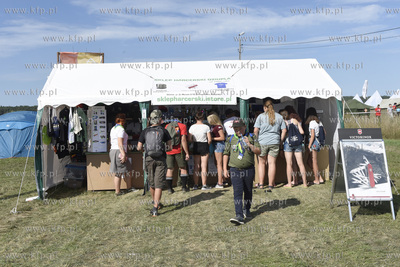 Zlot ZHP Gdańsk 2018 na Wyspie Sobieszewskiej. Dzień...