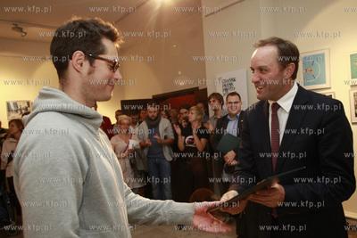 Gdansk. Ratusz Staromiejski. Uroczyste wreczenie nagrod...