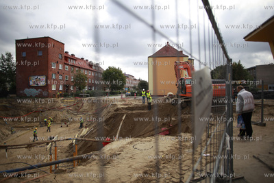 Gdansk. Budowa tunel pod ul. Hynka.
27.09.2011
fot....