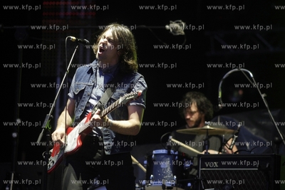 Gdansk. Plac Zebran Ludowych. Strefa Kibica. Koncert...