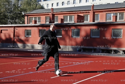 Uroczyste otwarcie boisk do koszykowki i pilki noznej...