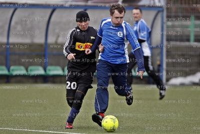 Gdansk. Boisko przy ul. Traugutta.  Sylwestrowy mecz...