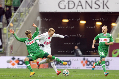 Gdansk.PGE Arena. Mecz o mistrzostwo Ekstraklasy Lechia...