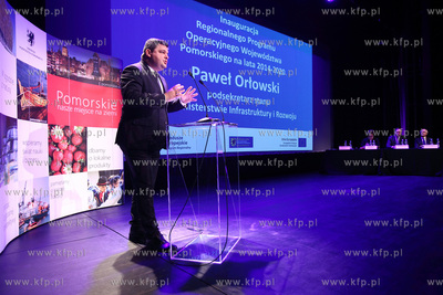 Gdansk, Teatr Szekspirowski.   Konferencja inaugurująca,...
